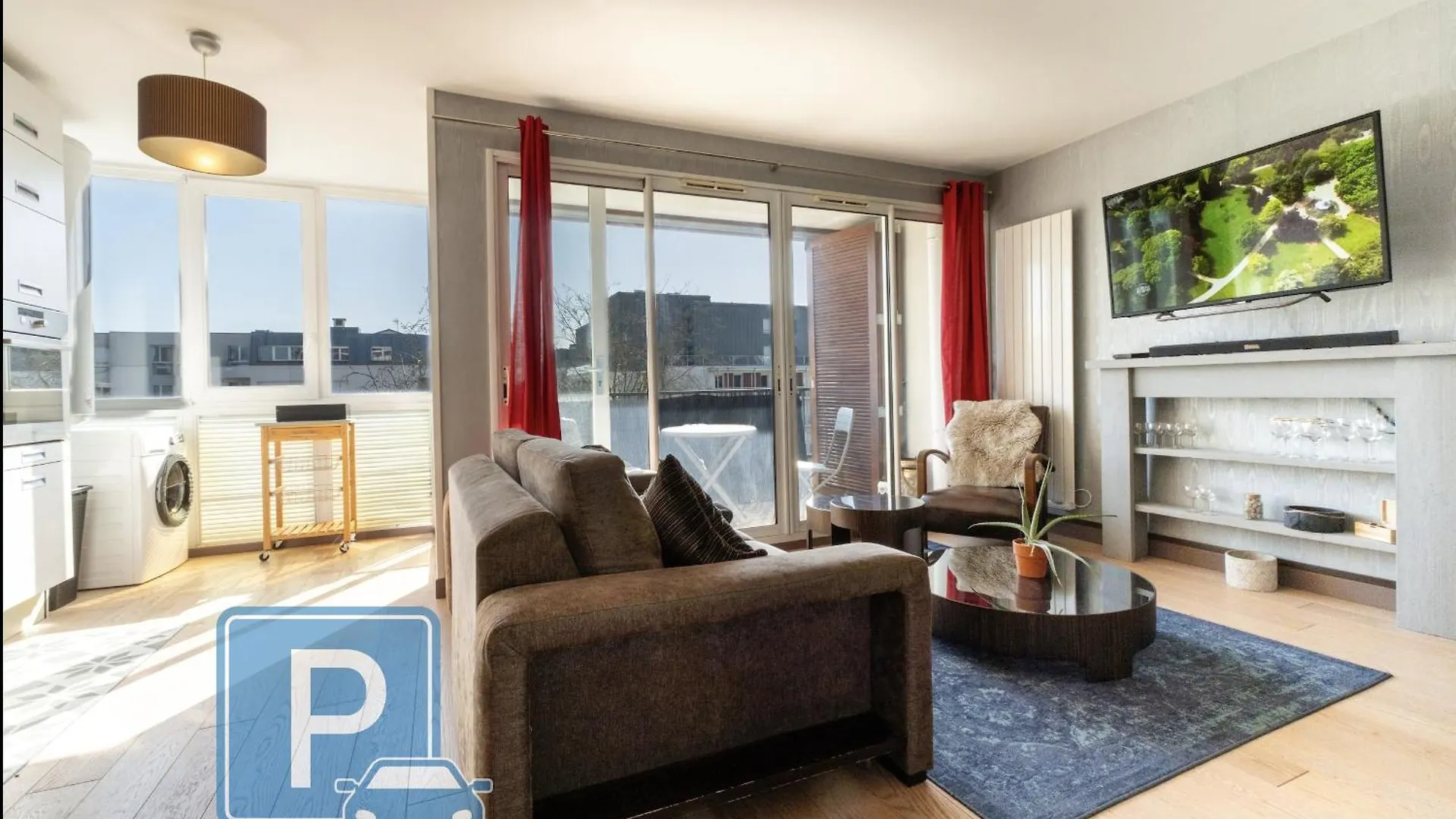 Apartment Emplacement Ideal, Garage Prive, Lumineux Rennes France